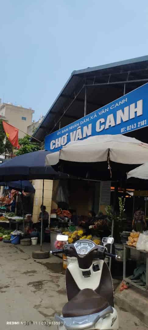 135m2 ĐẤT, LÔ GÓC NGAY NGÃ TƯ CANH, KHÔNG QUY HOẠCH, chỉ 8x tr/1m