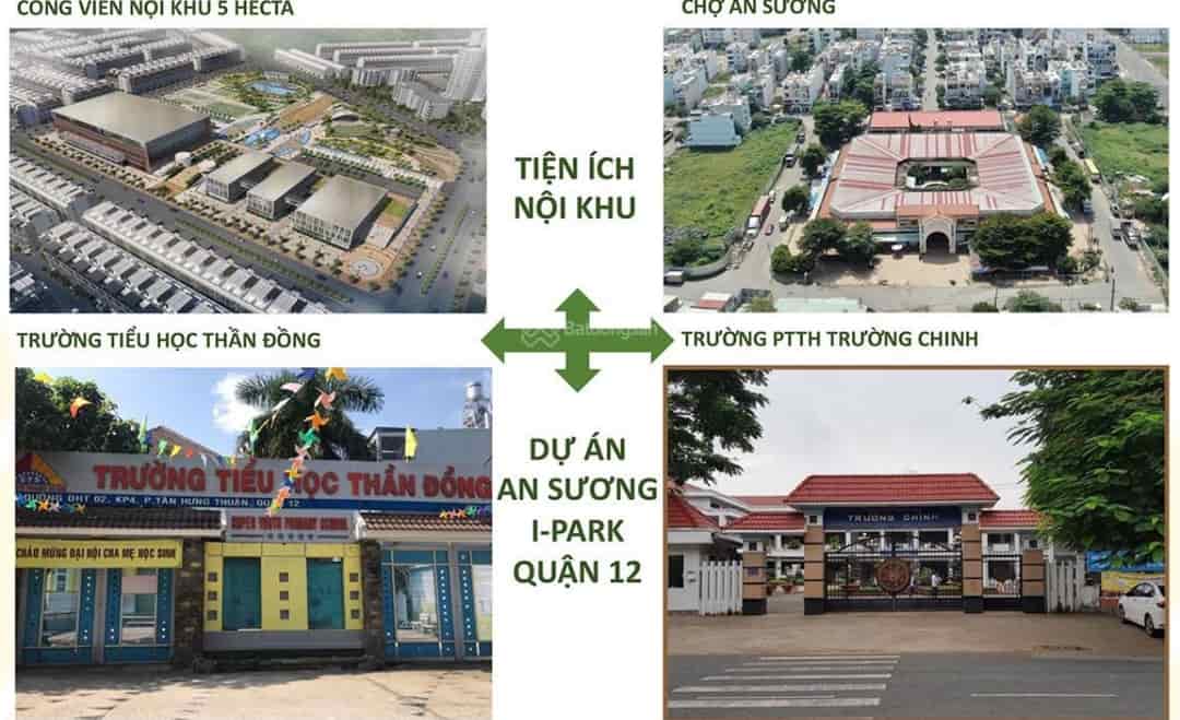 Bán đất 90m2 đường Nguyễn Văn Quá Tân Hưng Thuận quận 7, có sổ hồng riêng, gần công viên công cộng an sương