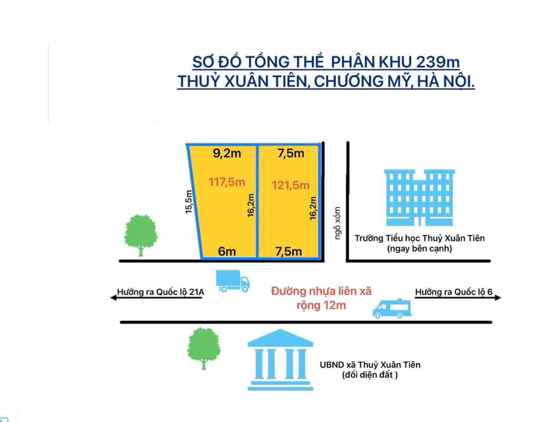 CC cần bán lô đất 239m tại thủy xuân tiên chương mỹ hà nội