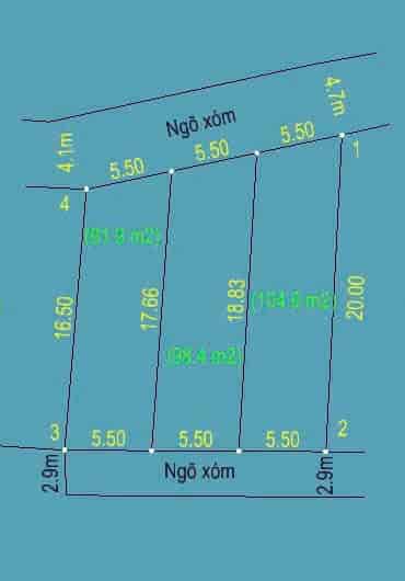 CC cần bán 3 lô đất tại xuân sen thủy xuân tiên chương mỹ hà nội