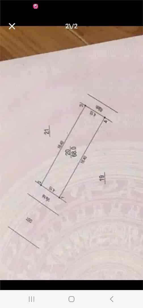 BÁN 68M ĐẤT ĐỒNG SẬY - THỊ TRẤN PHÙNG, GIÁP ĐƯỜNG TÂY THĂNG LONG