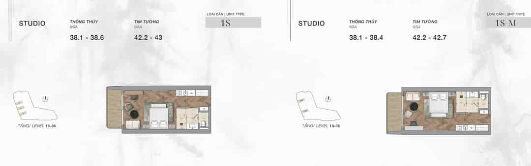 Độc quyền: Studio Nobu Đà Nẵng 42m2 view biển Mỹ Khê - Cam kết cho thuê 6%/năm