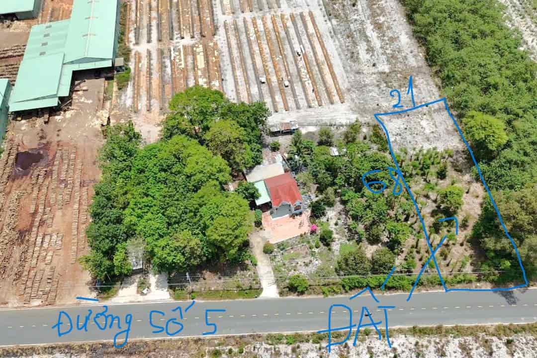 BÁN 3 SỔ 21X68=1.700M2 ĐẤT THỔ CƯ NGAY CHỢ THỊ XÃ, KHU CÔNG NGHIỆP, TTTM CHƠN THÀNH 486TR