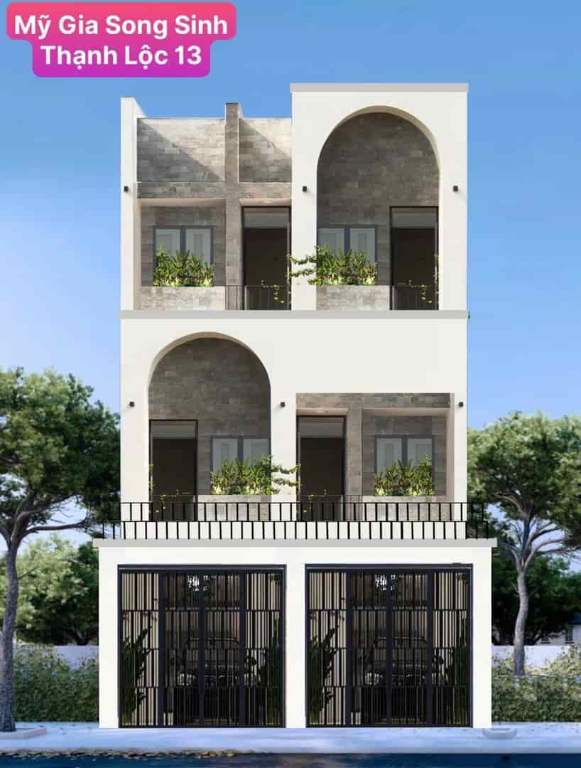 KHU TL13 - CẶP NHÀ SỔ HỒNG -CHỢ CẦU ĐỒNG- 2 LẦU ,4PN - ĐƯỜNG 5M- 2.680TỶ ĐẸP
