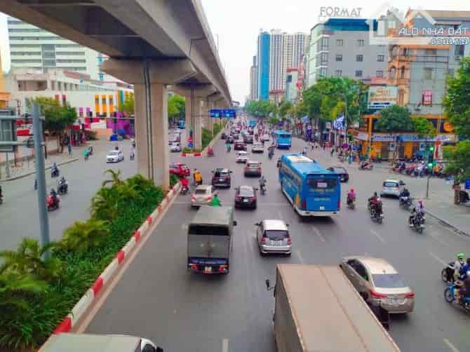 Cho thuê nhà mặt phố Lê Trọng Tấn, La khê, hà đông. 120m2x4T. Rộng 6m