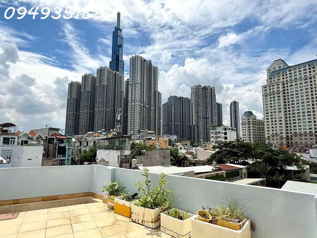 2 MẶT HẺM XE HƠI, ĐIỆN BIÊN PHỦ BÌNH THẠNH, VIEW LANDMARK 81, NGAY GA METRO VĂN THÁNH