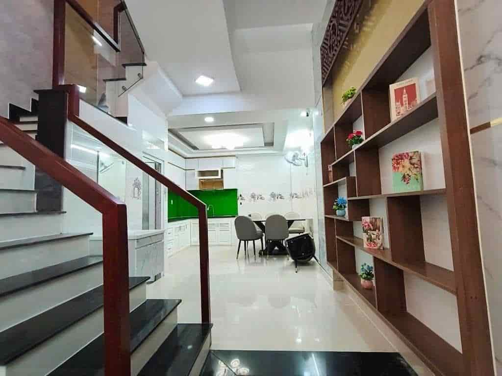 Bán nhà Gò Vấp, hẻm xe hơi Quang Trung, khu phân lô, 4x13, 4 tầng, 4Pn, 7.15 TL