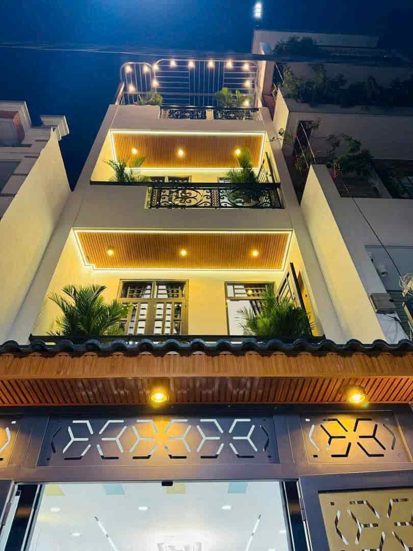 Siêu phẩm nhà đẹp 71m² đường Phan Huy Ích, P15, Tân Bình. Xây 3 tầng, hẻm 10m, giá 3 tỷ 850 triệu, sổ sẵn