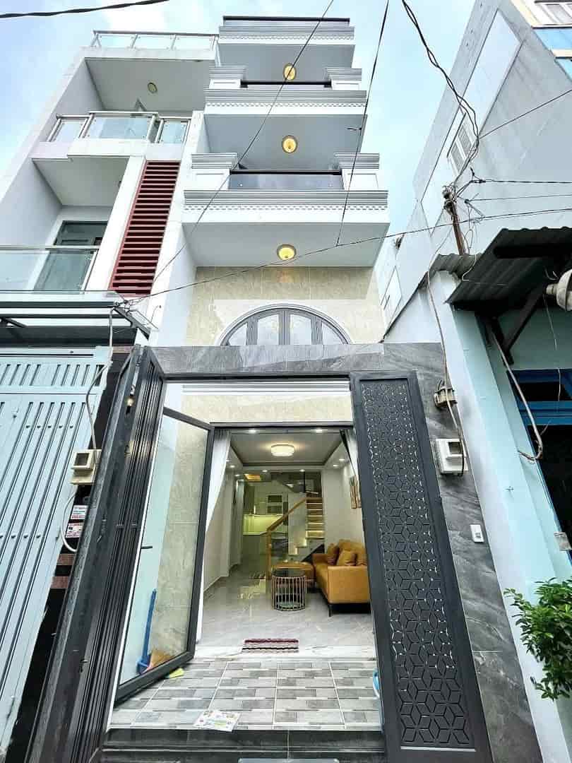 Bán nhà 52m² đường Lê Đức Thọ, P16, Gò Vấp. Xây 4 tầng, hẻm 6, giá 2 tỷ 930 triệu. Sổ riêng,hoàn công đủ
