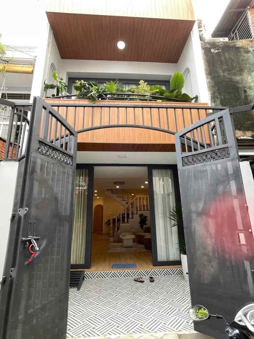 Bán nhà về quê nhà 41m² đường Nguyễn Thái Sơn, P5, Gò Vấp. Xây 2 tầng, hẻm 4,5m. Sổ hồng riêng, hoàn công