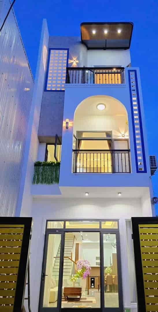 Sang Mỹ định cư bán nhà 46m² đường Trần Thị Cờ, Thời An, Q12. Xây 3 tầng, hẻm 5m
