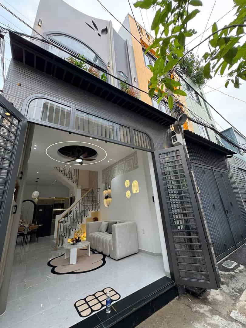 Siêu phẩm hot nhà 38m², đường Vũ Tùng, P2, Bình Thạnh. Hẻm 5m, giá 2 tỷ 580, sổ sẵn