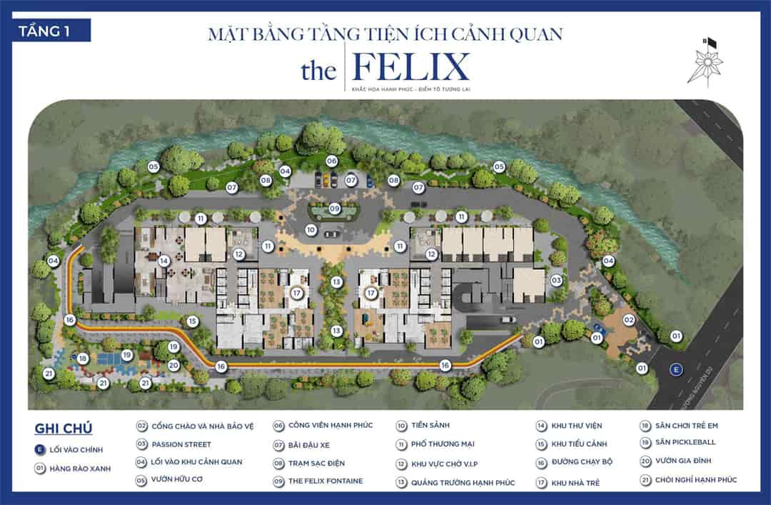 Căn Hộ The Felix Ngay Trung Tâm TP. Thuận An, Bình Dương, Đầy Đủ Tiện Ích Đẳng Cấp Gía Chỉ 34tr/m2