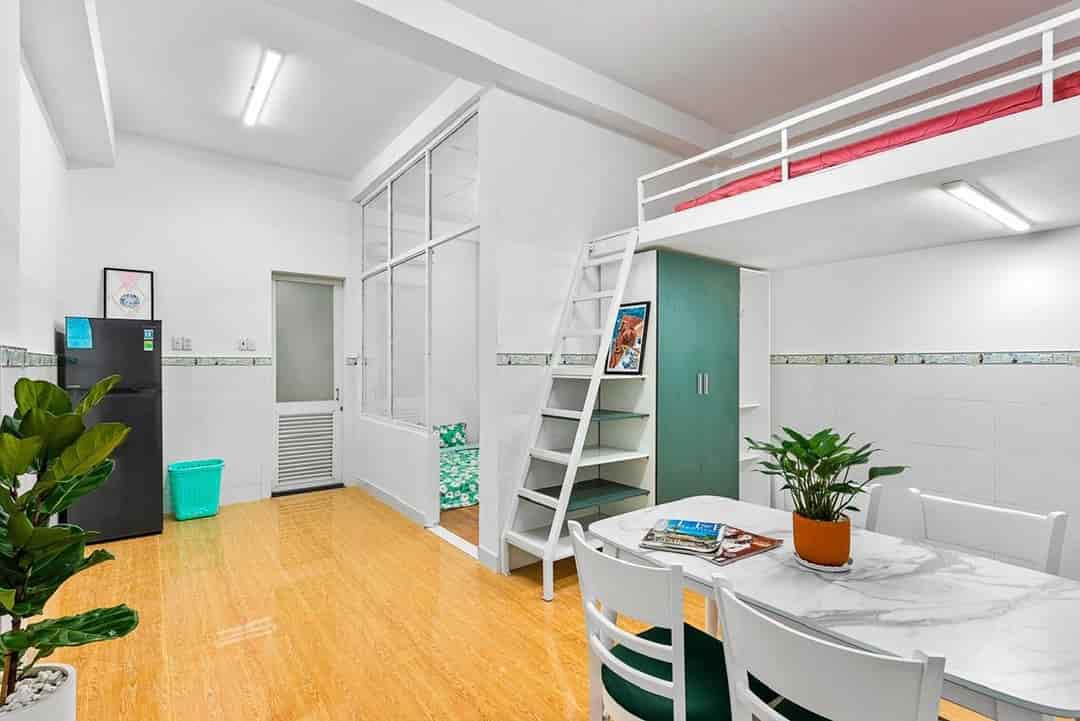 CHO THUÊ CĂN HỘ DỊCH VỤ 2PN 2WC, 50M2 PHAN VĂN HÂN P17