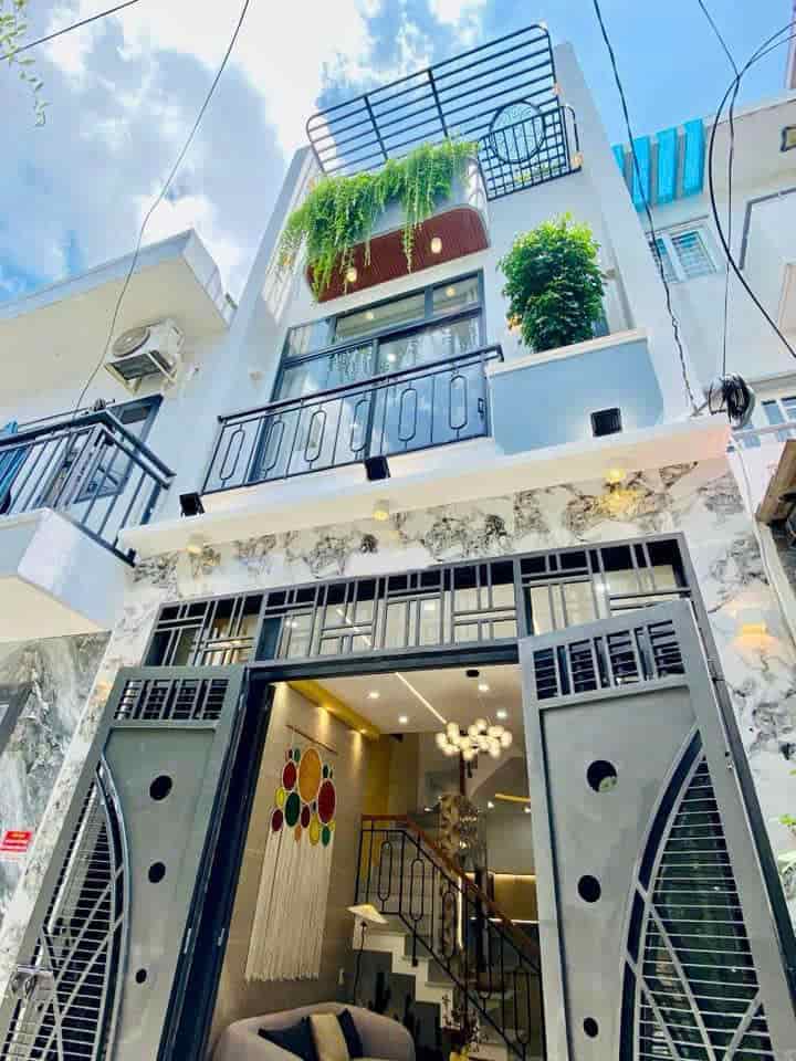 Chưa tới 2 tỷ 3. Nhà 50m2 Vườn Lài, Q12 xây 1 trệt 2 lầu, hẻm 6m, sổ riêng. Gần Mầm non Sơn Ca 8