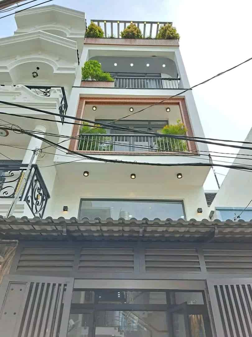 Nhà gần chợ Tân Trụ với diện tích 54.6m2 Hoàng Bật Đạt, Tân Bình. Giá 2 tỷ 350, xây 1 trệt 3 lầu