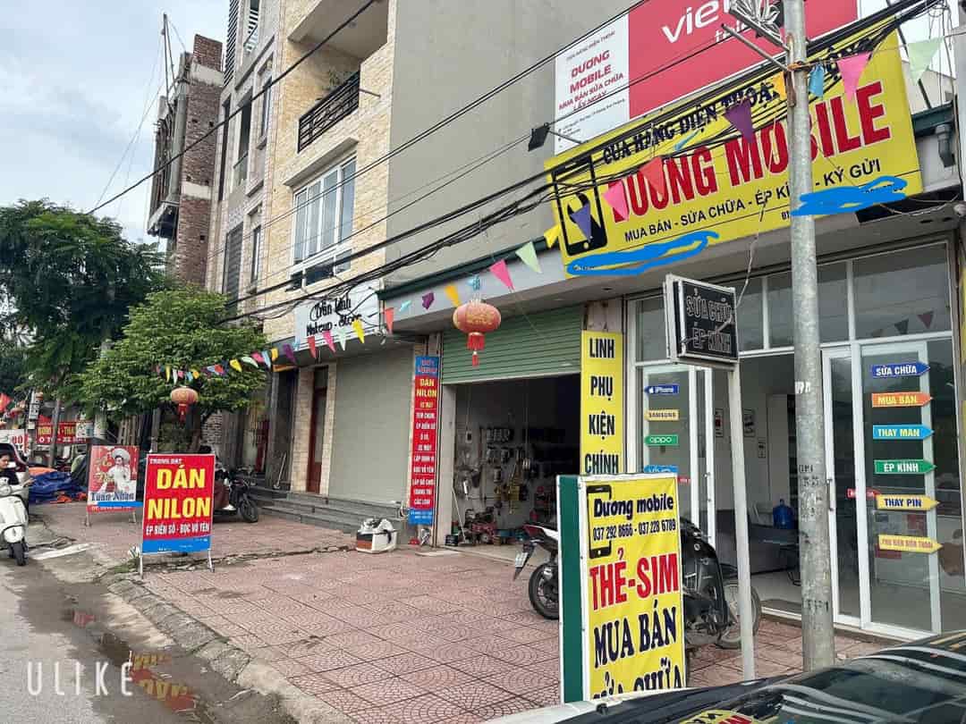 BÁN 56M2 ĐẤT MẶT ĐƯỜNG QL 32 CŨ, THỊ TRẤN PHÙNG, CÓ NHÀ CẤP 4 KINH DOANH, VỈA HÈ RỘNG