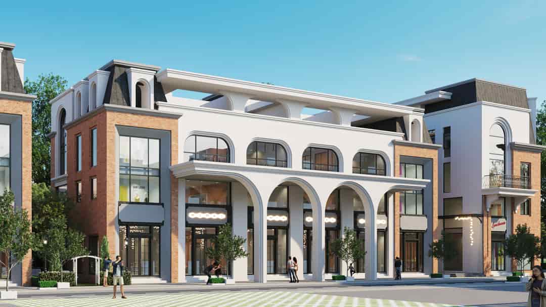 Sang tên shophouse Palmy Biztown, HDB Thanh Trì, 81m², 153tr/m²