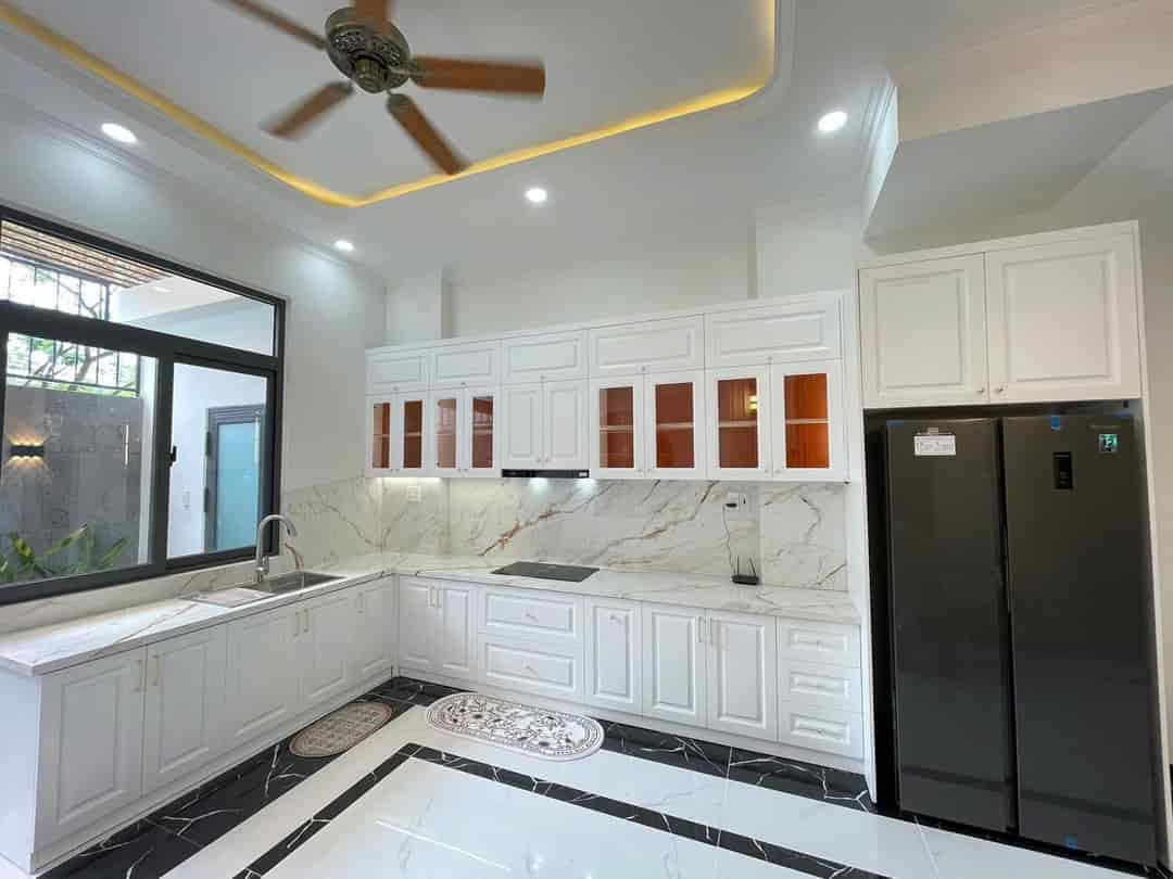 Nhà 3 tầng phong cách Tân Cổ Điển Khu TĐC Đất Lành. Dt 58m2 ngang 4m. Dt sàn: 151,1m2