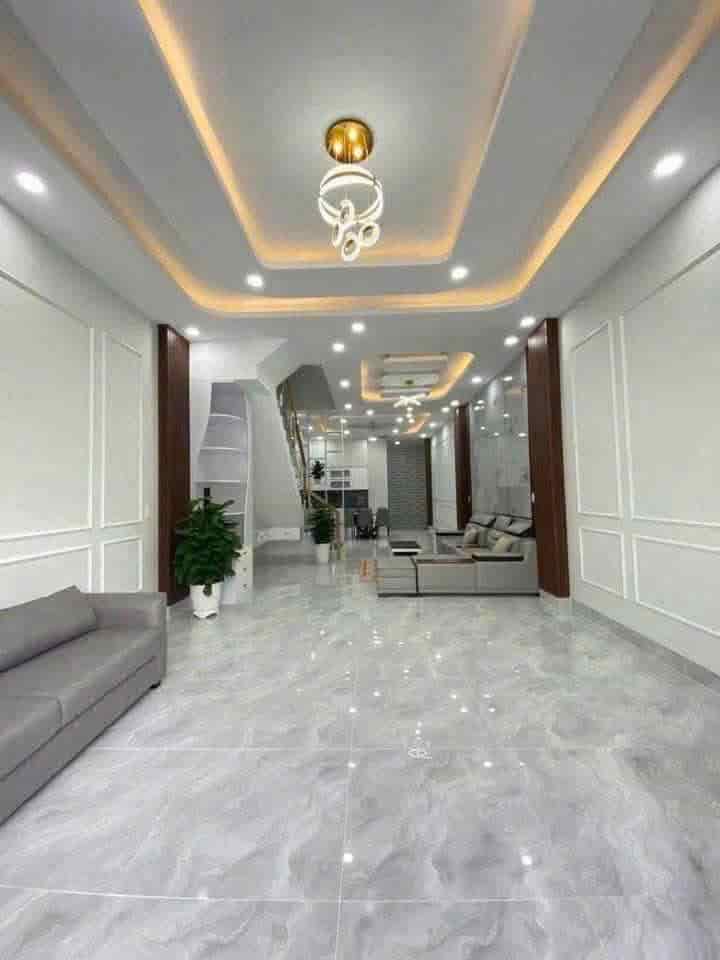 BÁN NHÀ HẺM 25 BÙI QUANG LÀ, P12 GÒ VẤP, 4 TẦNG BTCT, KD CHDV, TẶNG FULL NỘI THẤT, 5 TỶ