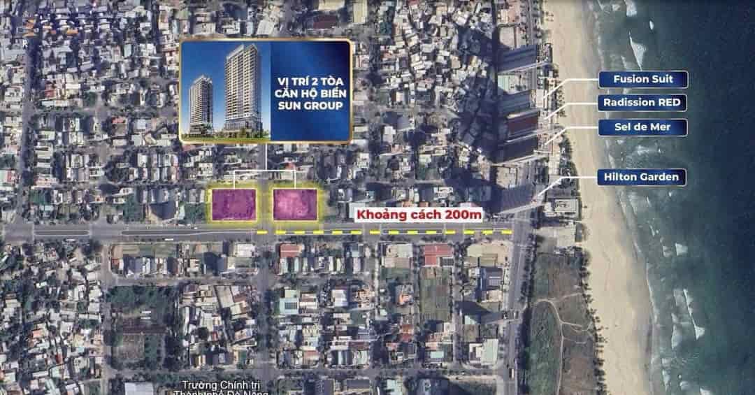 SIÊU DỰ ÁN CĂN HỘ BIỂN ĐÀ NẴNG THUỘC TẬP ĐOÀN SUN GROUP. SUN SEA TOWER