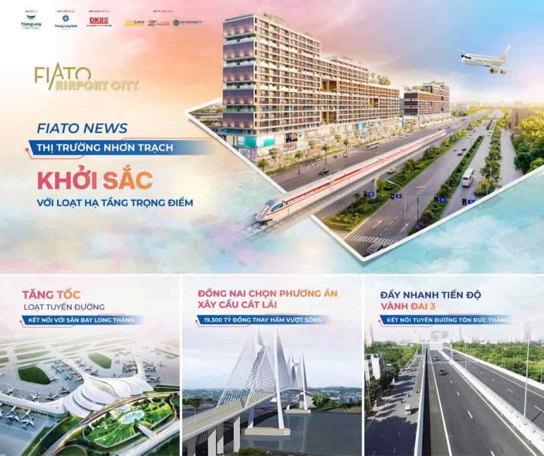 Fiato airport city, Căn hộ sân bay cao cấp đầu tiên tại Nhơn Trạch