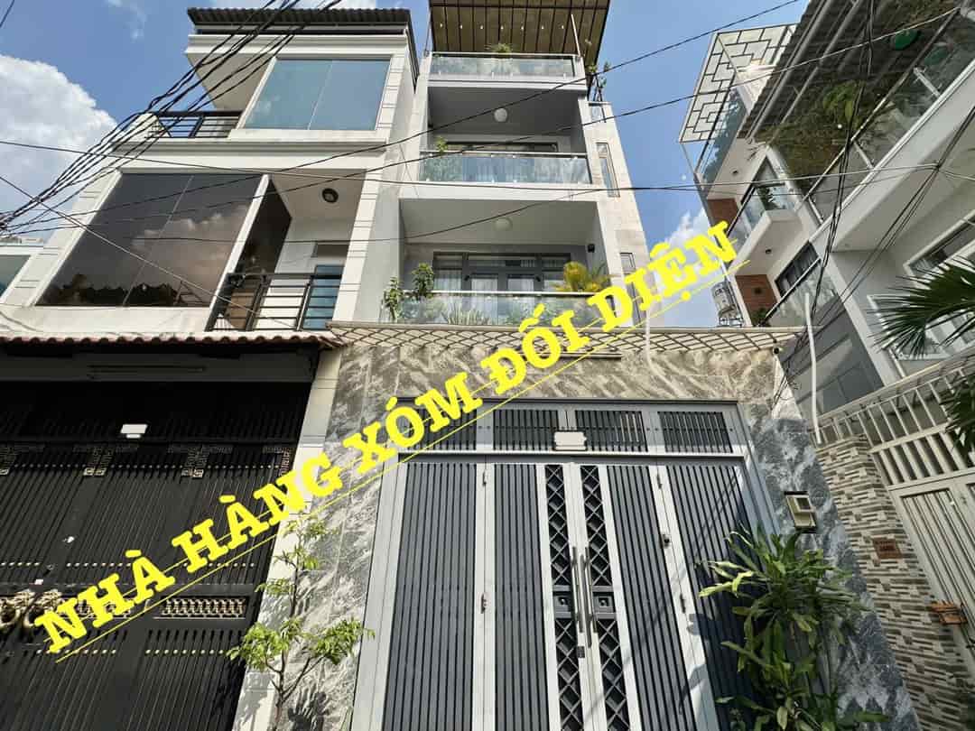 BÁN NHÀ GIÁP PHÚ NHUẬN, BÌNH THẠNH, NGUYỄN THÁI SƠN, GÒ VẤP, 62m², HẺM 4M THÔNG, KHÔNG QUY HOẠCH