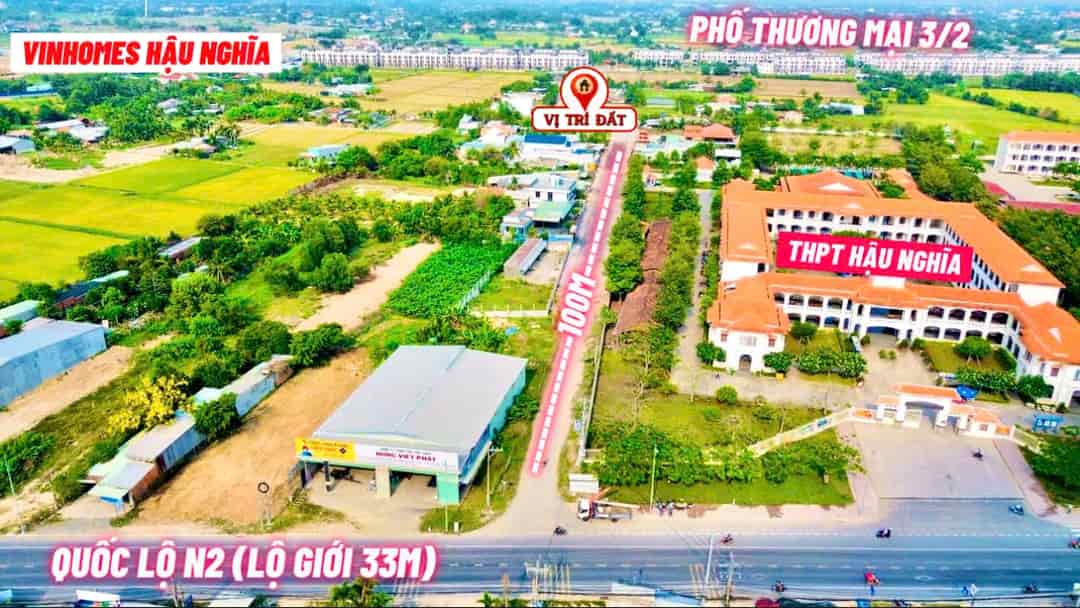 Ra nhanh 2 lô 160m2 đất full thổ cư, cách nhà phố 3/2 80m, sổ hồng riêng