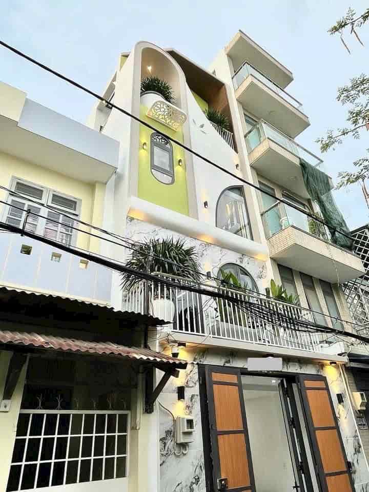 Gần Trường ĐH Công Nghiệp, Nhà 51m2 Lê Lai, P3, Gò Vấp, Giá 2tỷ160, Xây 1 trệt 3 lầu, Gần Emart Phan Văn Trị