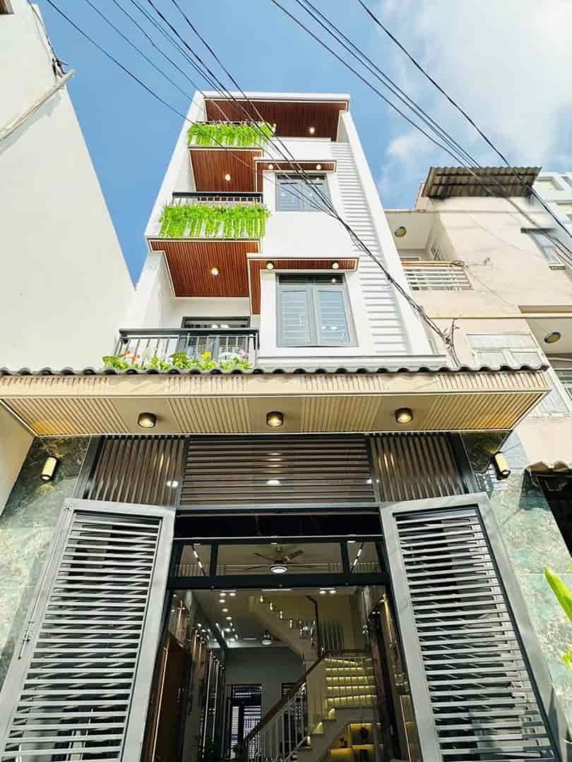 Bán gấp! Nhà 80m2, P.2, Q. Tân Bình. Xây 1 trệt 3 lầu. Giá 4 tỷ 2. Gần Sân bay Tân Sơn Nhất.
