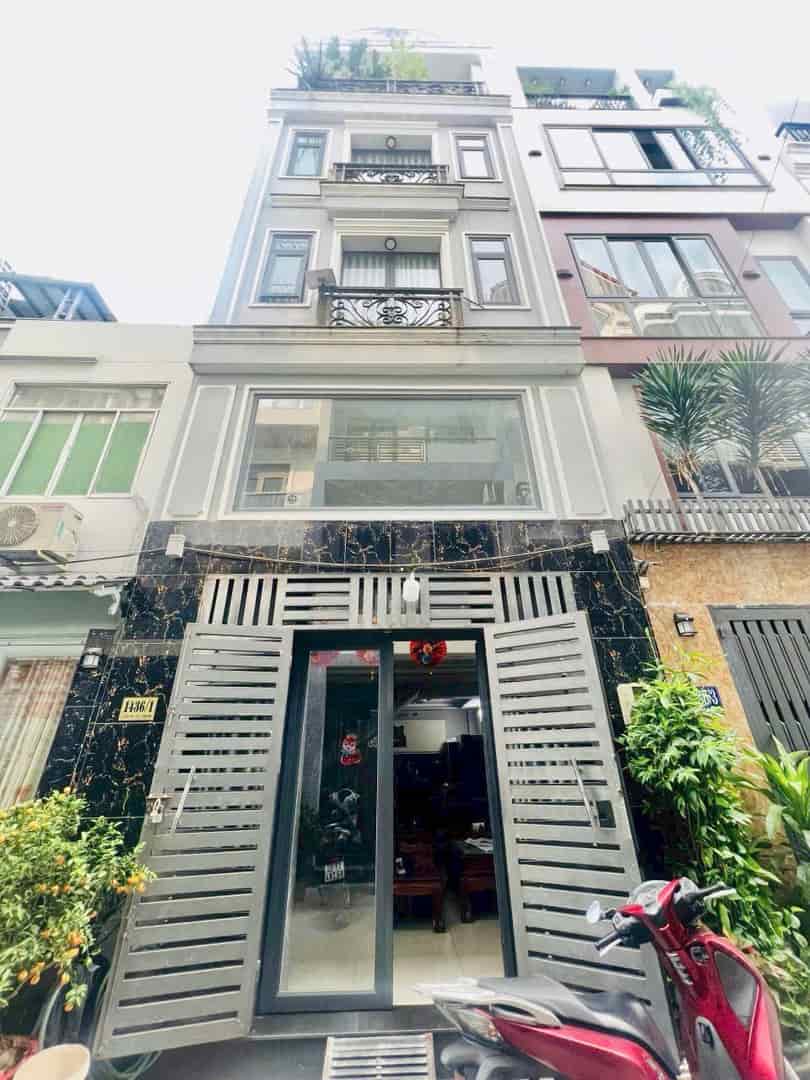 Nhà 50m2 Thống Nhất, P16, Gò Vấp. Xây 1 trệt 3 lầu, giá 2tỷ6. Gần Nhà Thiếu Nhi Quận Gò Vấp