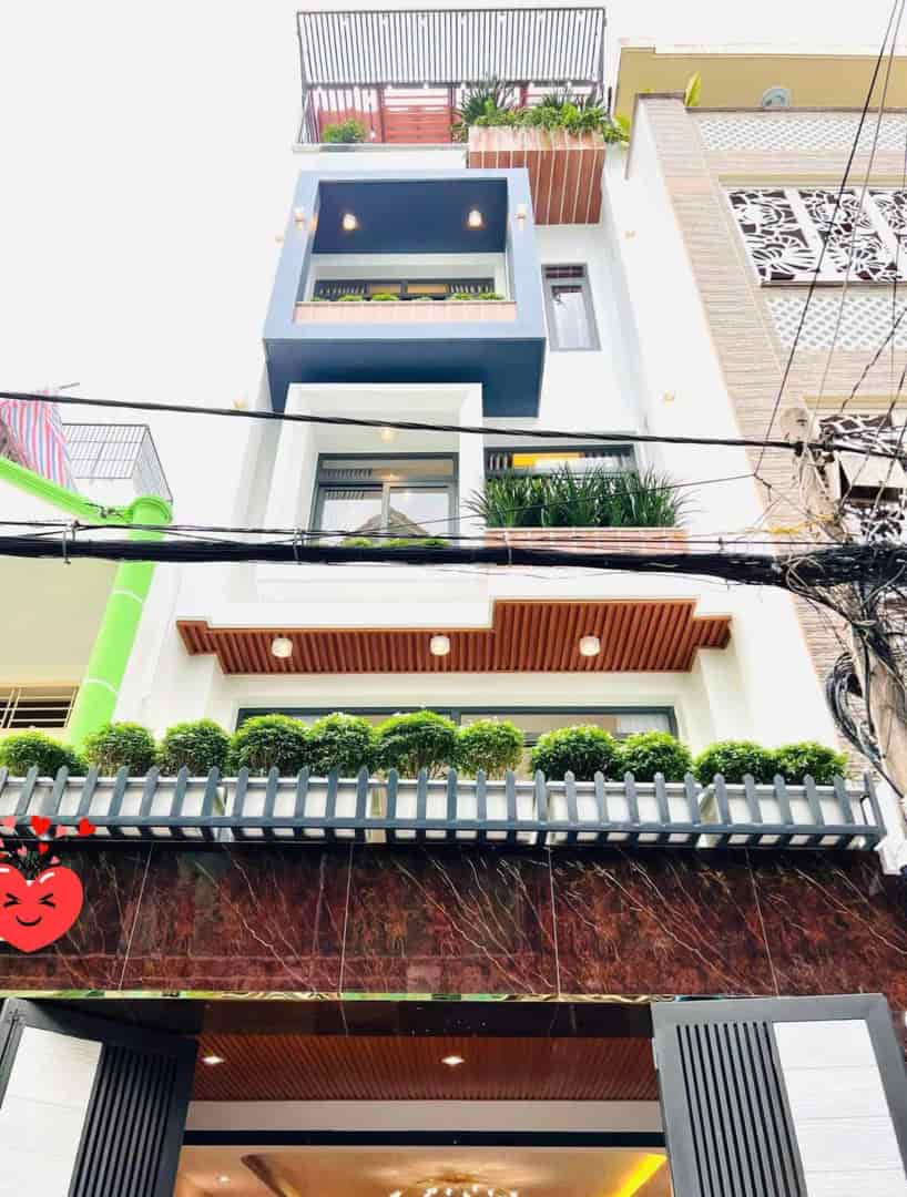 Bán Nhà 56m2 Hoàng Bật Đạt, P15, Tân Bình. Xây 1 trệt 3 lầu, sổ hồng riêng. Giá chuẩn 2 tỷ 250
