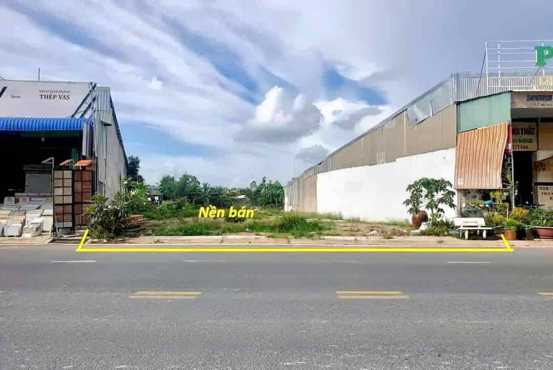 Chính chủ gửi bán đất MT Nguyễn Văn Chánh , Phường 4, TP Tân An.DT: 100m2 Gía 900TR