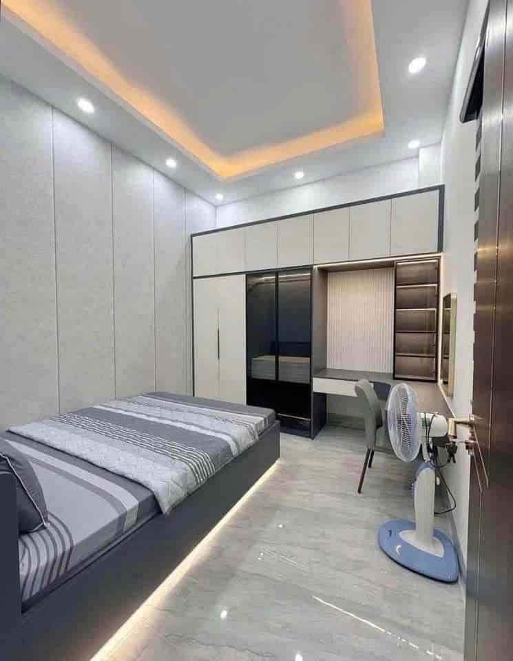 Bán nhà lầu Huỳnh Châu Sổ P4 mới xây nội thất cao cấp bao hoàn công