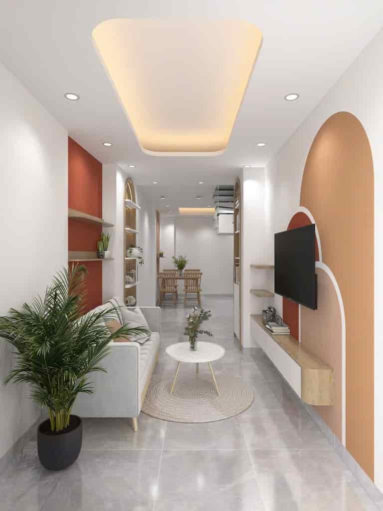 BÁN NHÀ MỚI ĐẸP FULL NỘI THẤT PHẠM VĂN ĐỒNG SÁT SÂN BAY - HƠN 50M2 - CHỈ 3.99 TỶ