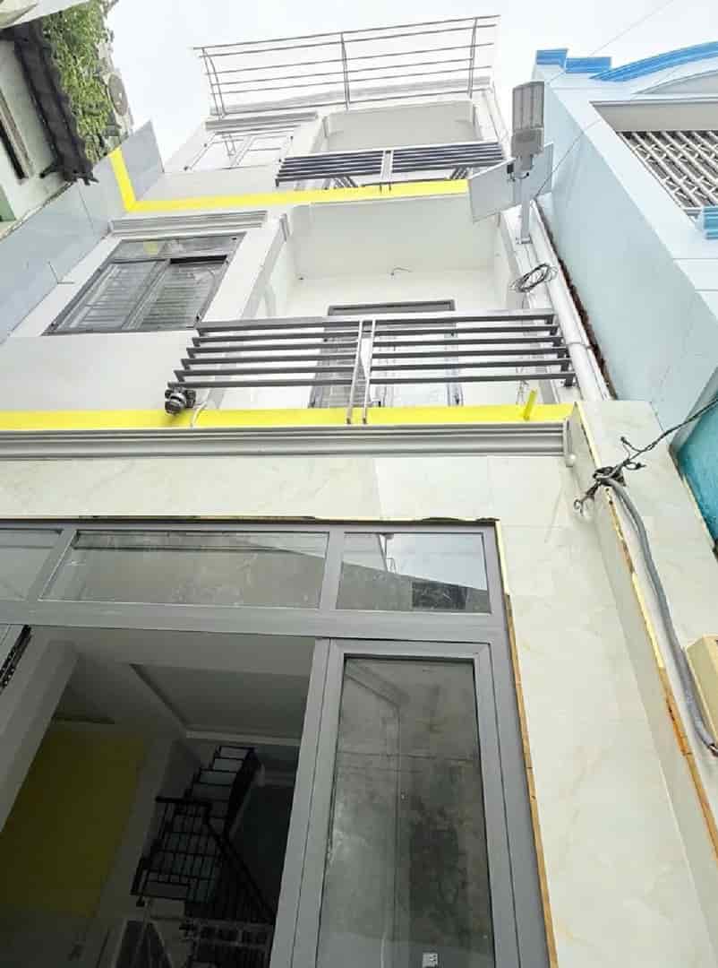 MỚI ĐẸP LUNG LINH, HẺM LÝ THƯỜNG KIỆT, GIÁP Q10, 52M², 4 TẦNG, CHỈ 6.2