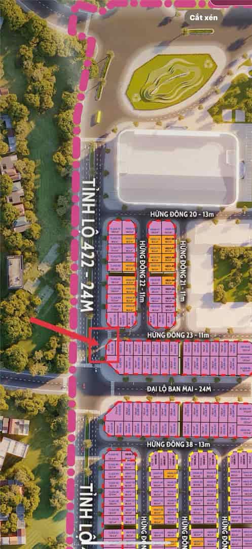 BÁN Shophouse Tỉnh Lộ 422 - Diện tích 99m – Vinhomes Đan Phượng. Giá 39 Tỷ
