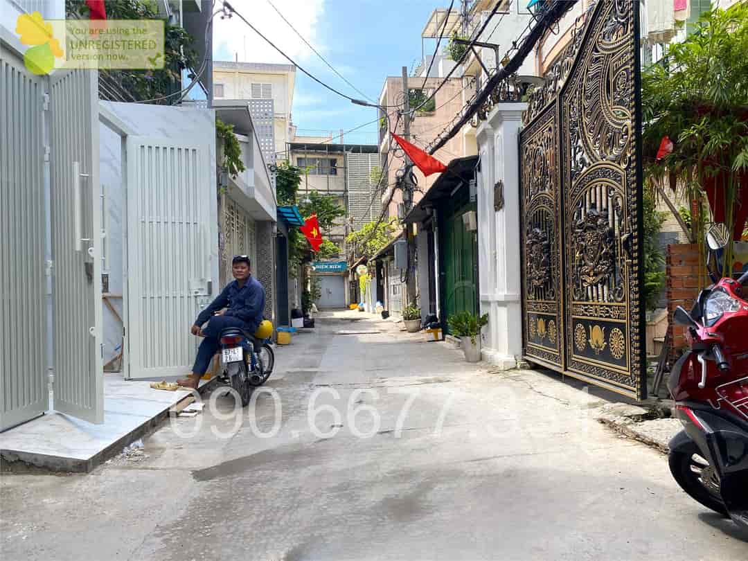 Điện Biên Phủ P.17 - Căn hộ dịch vụ 5 tầng - Diện tích khủng ô tô vào nhà