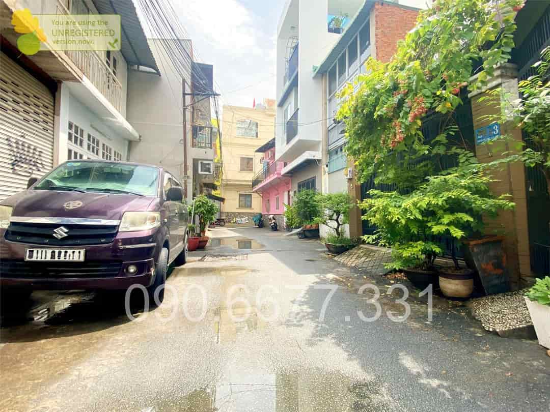 Nguyễn Hữu Cảnh giáp Q.1 - 8.6m x 13m - Xe hơi đậu cửa - Sát bên mặt tiền - Hơn 15 tỷ (tl)