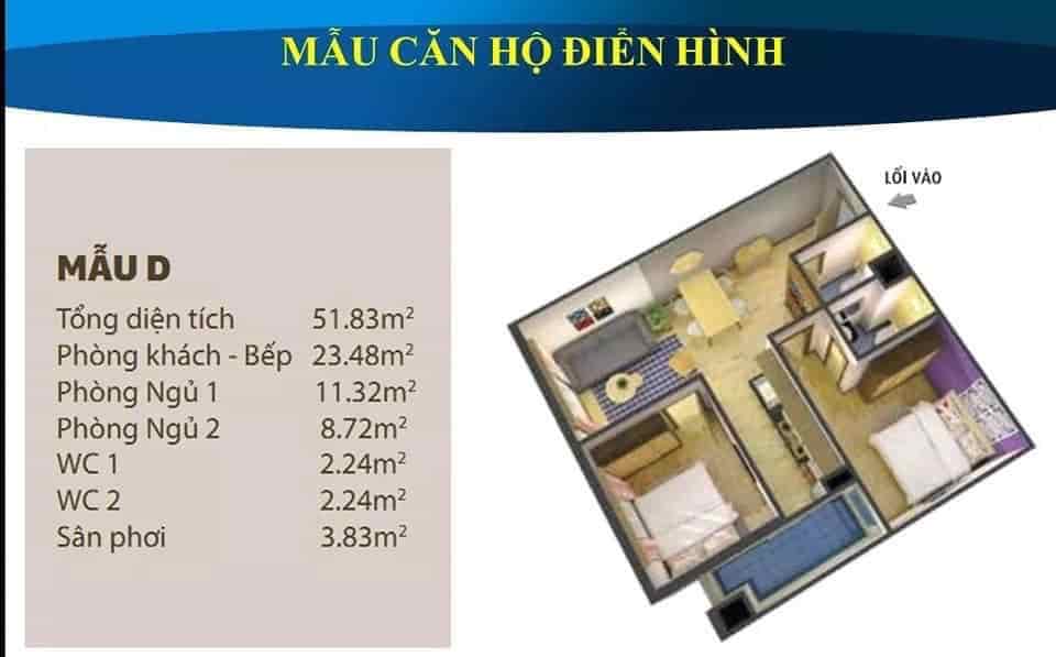 Cần cho thuê căn hộ chung cư 35 Hồ Học Lãm, Bình Tân. Nhà có sẵn nội thất giá 5,5tr/tháng