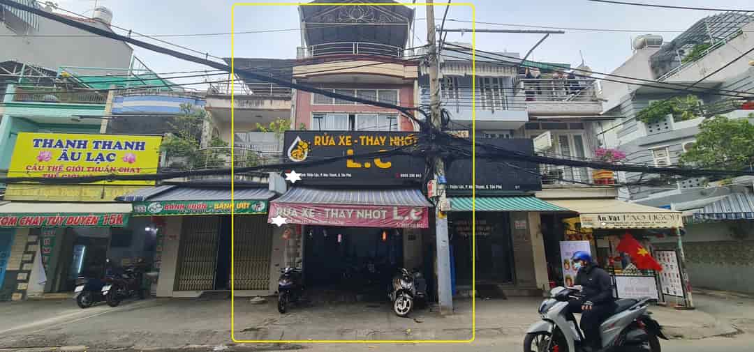 Cho thuê nhà mặt tiền Huỳnh Thiện Lộc 72m², 1Lầu GẦN CHUNG CƯ