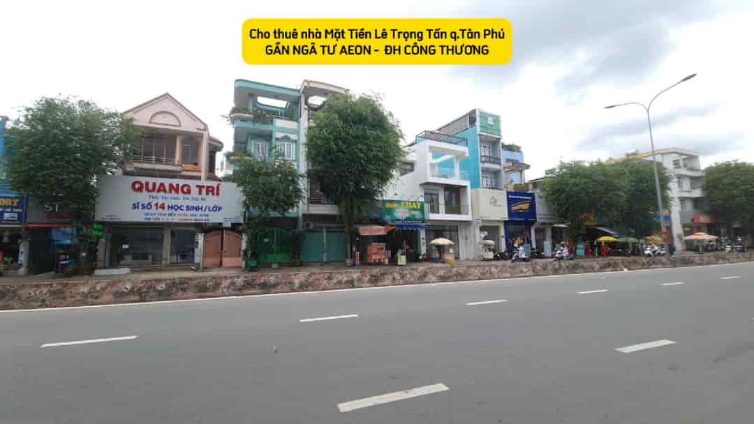 Cho thuê nhà mặt tiền Lê Trọng Tấn 90m²- 21Triệu -GẦN AEON