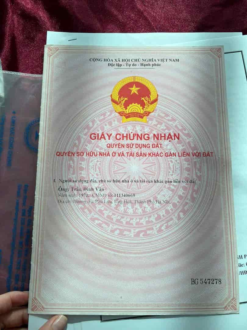 CHÍNH CHỦ Cần Bán Nhanh Lô Đất Thôn Gò Cáo, Xã Thủy Xuân Tiên, Chương Mỹ, Hà Nội