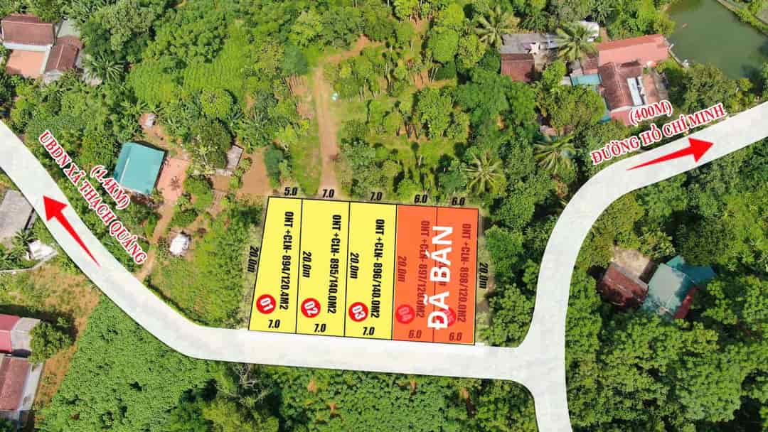 ĐẤT ĐẸP - GIÁ TỐT - Chính Chủ Cần Bán 5 Lô Đất Tại  Quảng Bình - Thạch Quảng